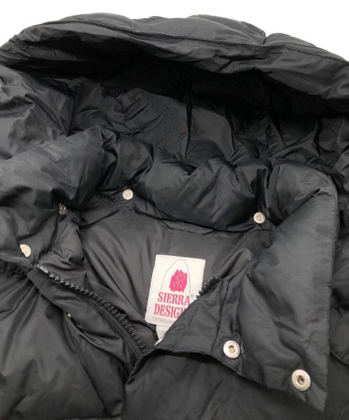 SIERRA DESIGNS（シエラデザインズ）SIERRA DESIGNS (シエラデザインズ) 2WAYダウンジャケット ブラック サイズ:Mの古着・服飾アイテム