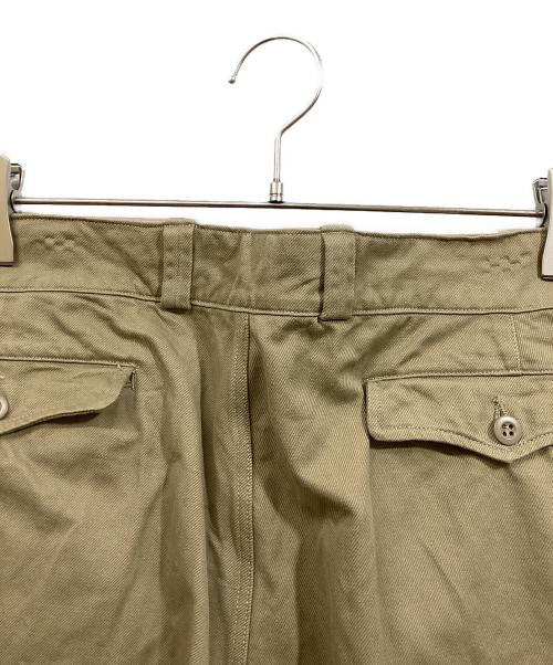 French Army（フランス軍）French Army (フレンチアーミー) M-52 2TUCK CHINO TROUSERS ベージュ サイズ:26の古着・服飾アイテム