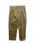 French Army（フレンチアーミー）の古着「M-52 2TUCK CHINO TROUSERS」｜ベージュ