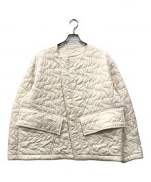 D-VEC（ディーベック）の古着「プリマロフト キルティングジャケット」｜アイボリー