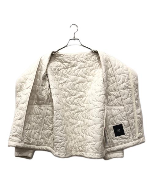 D-VEC（ディーベック）D-VEC (ディーベック) プリマロフト キルティングジャケット アイボリー サイズ:2の古着・服飾アイテム