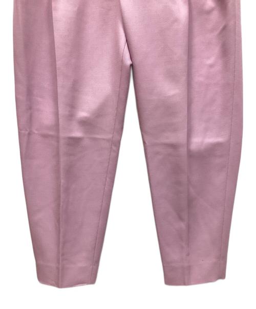 DRAWER（ドゥロワー）DRAWER (ドゥロワー) ギャバタックパンツ ピンク サイズ:36の古着・服飾アイテム