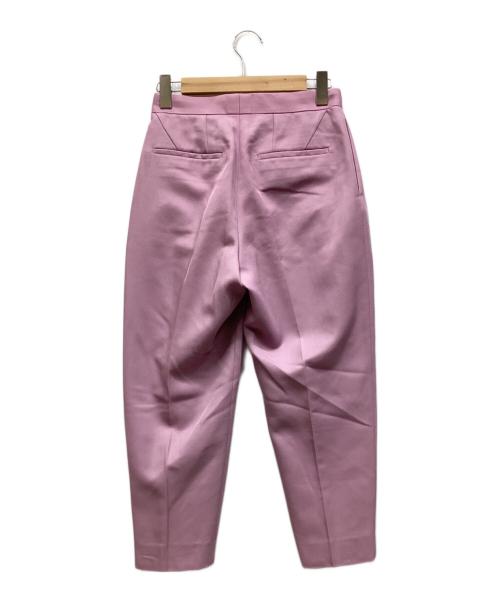 DRAWER（ドゥロワー）DRAWER (ドゥロワー) ギャバタックパンツ ピンク サイズ:36の古着・服飾アイテム