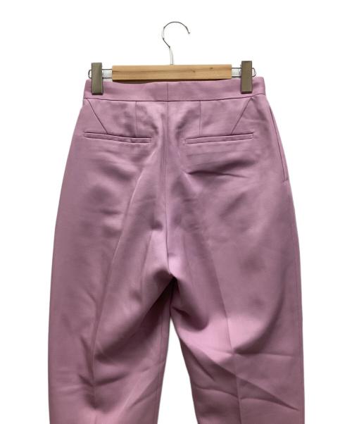 DRAWER（ドゥロワー）DRAWER (ドゥロワー) ギャバタックパンツ ピンク サイズ:36の古着・服飾アイテム