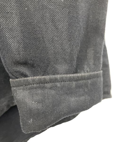Name.（ネーム）Name. (ネーム) シャイニーツイルオーバーサイズシャツ ブラック サイズ:1の古着・服飾アイテム