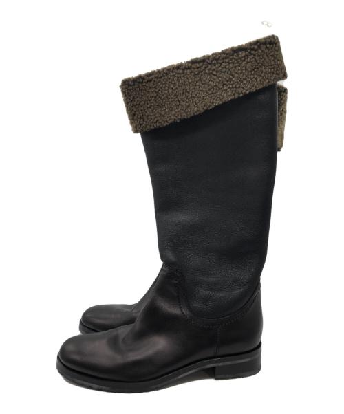 JIL SANDER（ジルサンダー）JIL SANDER (ジルサンダー) ムートンブーツ ブラウン サイズ:SIZE36の古着・服飾アイテム