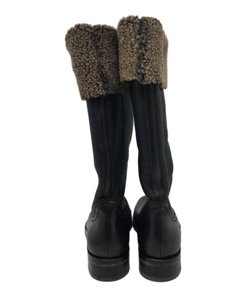 JIL SANDER（ジルサンダー）JIL SANDER (ジルサンダー) ムートンブーツ ブラウン サイズ:SIZE36の古着・服飾アイテム