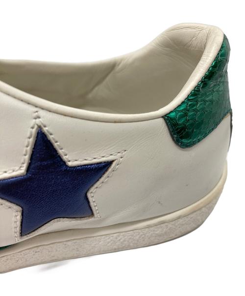 GUCCI（グッチ）GUCCI (グッチ) エース エンブロイダリー スニーカー ホワイト サイズ:36 1/2の古着・服飾アイテム