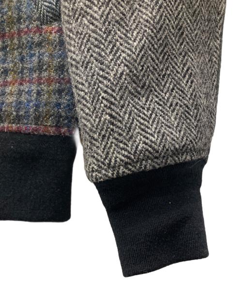 UNITED TOKYO（ユナイテッドトーキョー）UNITED TOKYO (ユナイテッドトーキョー) ツイードMA-1ジャケット グレー サイズ:2の古着・服飾アイテム