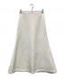 Plage（プラージュ）の古着「minimal sweat スカート」｜ホワイト