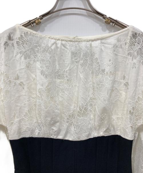 CELFORD（セルフォード）CELFORD (セルフォード) ブラウスドッキングワンピース ブラック サイズ:38 未使用品の古着・服飾アイテム