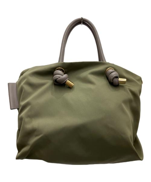 VIOLAd'ORO（ヴィオラドーロ）VIOLAd'ORO (ヴィオラドーロ) BIANCA 2WAYバッグ グリーンの古着・服飾アイテム