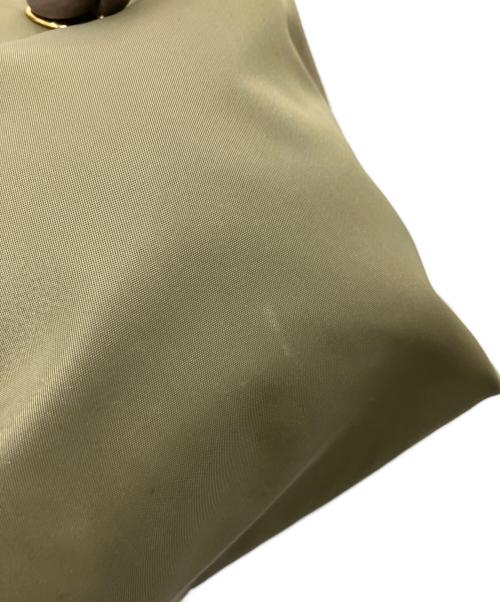 VIOLAd'ORO（ヴィオラドーロ）VIOLAd'ORO (ヴィオラドーロ) BIANCA 2WAYバッグ グリーンの古着・服飾アイテム