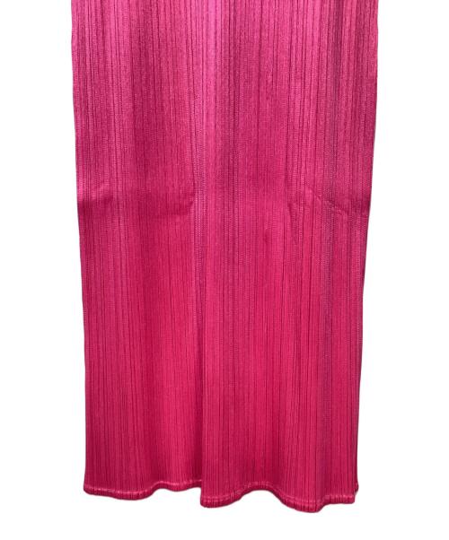 PLEATS PLEASE（プリーツプリーズ）PLEATS PLEASE (プリーツプリーズ) ノースリーブワンピース ピンク サイズ:Freeの古着・服飾アイテム