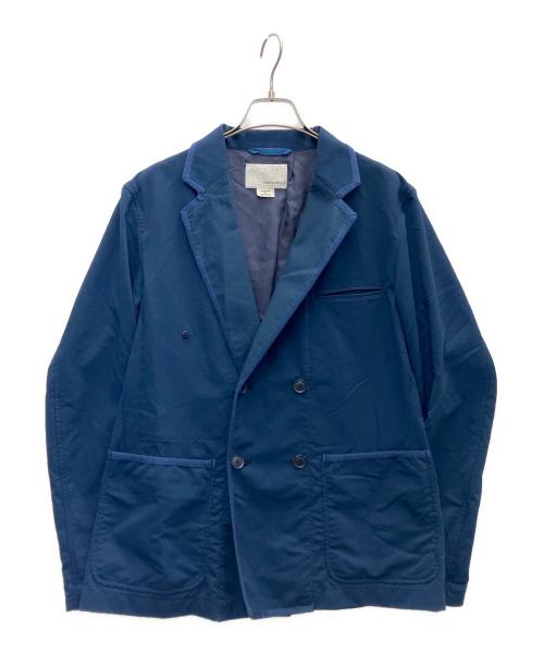 nanamica（ナナミカ）nanamica (ナナミカ) ダブルテーラードジャケット ネイビー サイズ:Sの古着・服飾アイテム