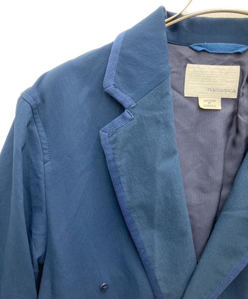 nanamica（ナナミカ）nanamica (ナナミカ) ダブルテーラードジャケット ネイビー サイズ:Sの古着・服飾アイテム