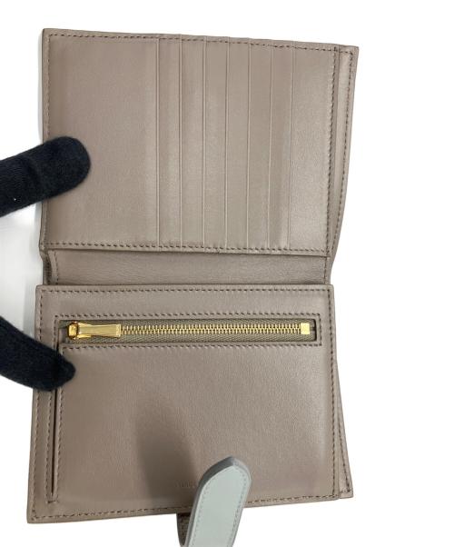 CELINE（セリーヌ）CELINE (セリーヌ) ミディアムストラップウォレット グレーの古着・服飾アイテム