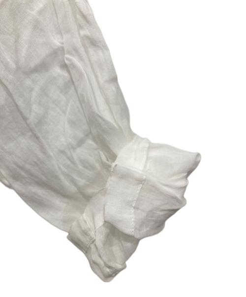 BABYLONE（バビロン）BABYLONE (バビロン) ラミーシアージップブルゾン ホワイト サイズ:FREEの古着・服飾アイテム