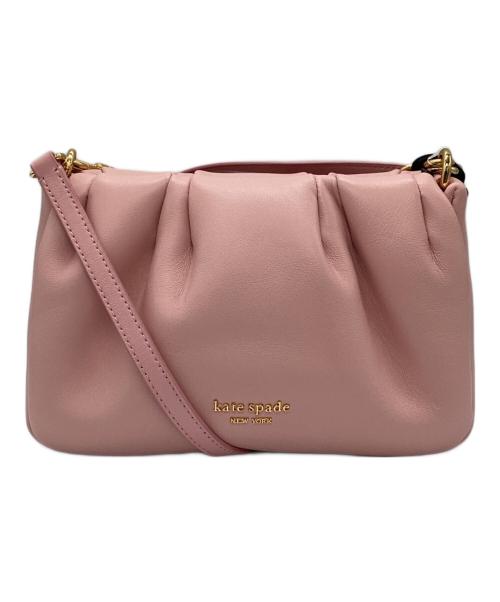 Kate Spade（ケイトスペード）Kate Spade (ケイトスペード) スフレ クロスボディバッグ ピンク サイズ:下記参照の古着・服飾アイテム