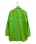 MM6 Maison Margiela (エムエムシックス メゾンマルジェラ) ウエスタンシャツ ライムグリーン サイズ:40：10000円
