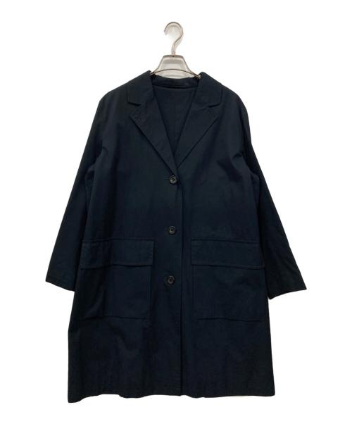 MARGARET HOWELL（マーガレットハウエル）MARGARET HOWELL (マーガレットハウエル) コットンチェスターコート ネイビー サイズ:2の古着・服飾アイテム