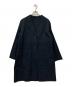 MARGARET HOWELL（マーガレットハウエル）の古着「コットンチェスターコート」｜ネイビー