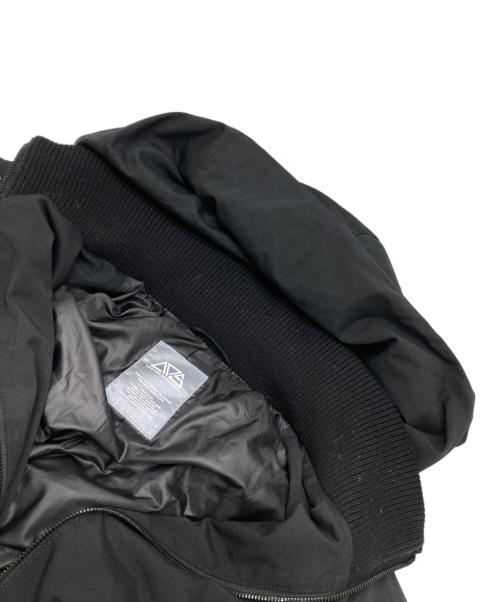 ADS（エーディーエス）ADS (エーディーエス) ダウンコート ブラックの古着・服飾アイテム