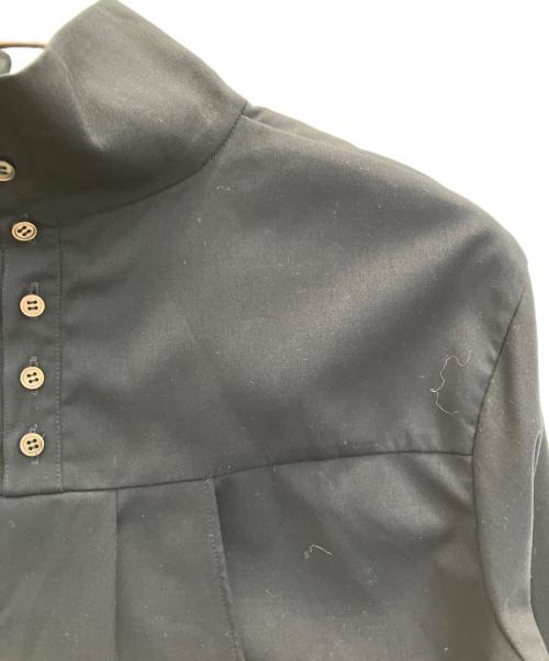 ADORE（アドーア）ADORE (アドーア) スタンドカラーシャツブラウス ネイビー サイズ:38の古着・服飾アイテム