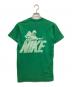 NIKE (ナイキ) 80'S フットボール プリントTシャツ グリーン サイズ:M：6000円