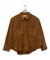OneTeaSpoon（ワンティースプーン）の古着「TAN SUEDE DARIA ジャケット」｜ブラウン
