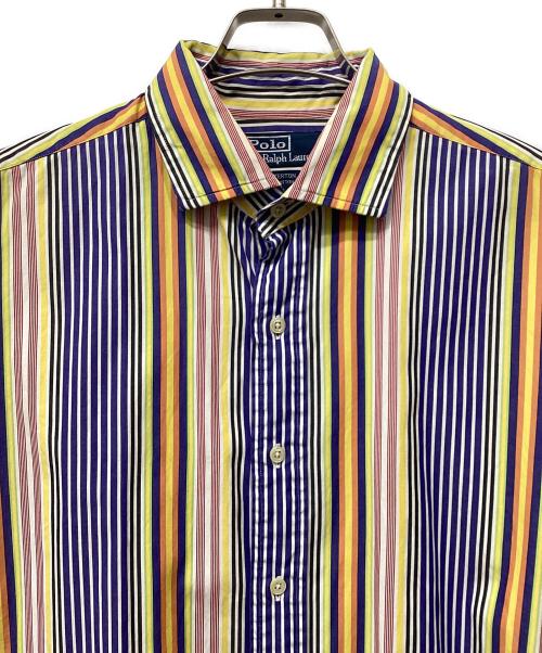 POLO RALPH LAUREN（ポロ・ラルフローレン）POLO RALPH LAUREN (ポロ・ラルフローレン) ストライプシャツ マルチカラー サイズ:Ｌの古着・服飾アイテム