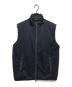 Paul&Shark（ポールアンドシャーク）の古着「ダイナミックストレッチエコナイロンスタンドカラーパデッドベスト」｜ブラック