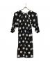 Y's (ワイズ) ポルカドットボリュームドレス ブラック サイズ:1：30000円