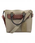 BURBERRYバーバリー）の古着「ベルトバッグ」｜ピンク