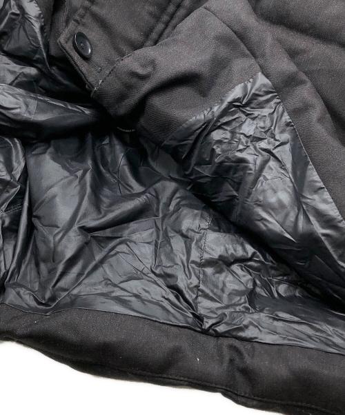 nano・universe（ナノ・ユニバース）nano・universe (ナノ・ユニバース) ウールフーデッドダウンコート グレー サイズ:Mの古着・服飾アイテム