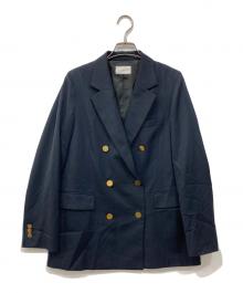 green label relaxing（グリーンレーベルリラクシング）の古着「TW ツイル テーラー ジャケット」｜ネイビー