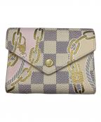 LOUIS VUITTONルイ ヴィトン）の古着「ダミエ・アズール 3つ折り財布」