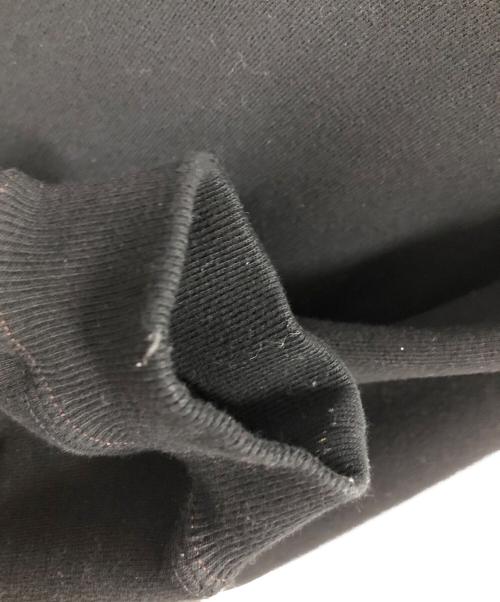 SEESEE（シーシー）SEESEE (シーシー) プリントスリーブスウェット ブラック サイズ:XLの古着・服飾アイテム