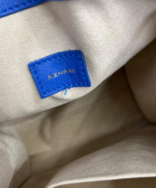 RIEMPIRE（リエンピーレ）RIEMPIRE (リエンピーレ) 2WAYショルダーバッグ ブルーの古着・服飾アイテム