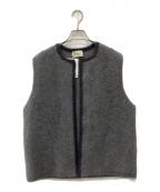 UNITED ARROWSユナイテッドアローズ）の古着「フォックス カシミヤ ニットベスト」｜グレー