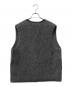 UNITED ARROWS (ユナイテッドアローズ) フォックス カシミヤ ニットベスト グレー サイズ:Free 未使用品：20000円