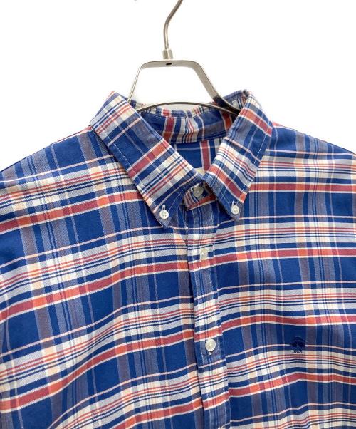 BROOKS BROTHERS（ブルックスブラザーズ）BROOKS BROTHERS (ブルックスブラザーズ) チェックBDシャツ ブルー サイズ:Lの古着・服飾アイテム