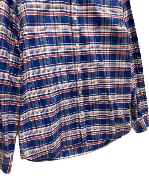 BROOKS BROTHERS（ブルックスブラザーズ）BROOKS BROTHERS (ブルックスブラザーズ) チェックBDシャツ ブルー サイズ:Lの古着・服飾アイテム