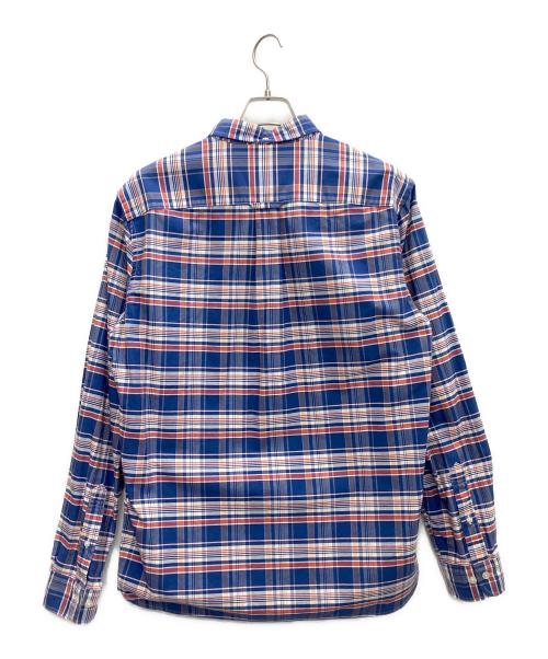 BROOKS BROTHERS（ブルックスブラザーズ）BROOKS BROTHERS (ブルックスブラザーズ) チェックBDシャツ ブルー サイズ:Lの古着・服飾アイテム