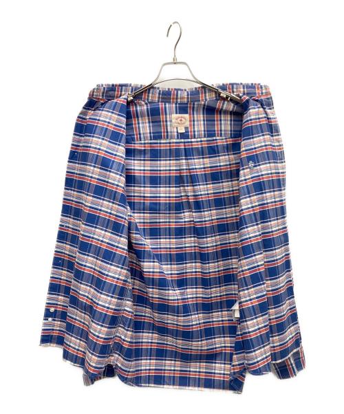 BROOKS BROTHERS（ブルックスブラザーズ）BROOKS BROTHERS (ブルックスブラザーズ) チェックBDシャツ ブルー サイズ:Lの古着・服飾アイテム