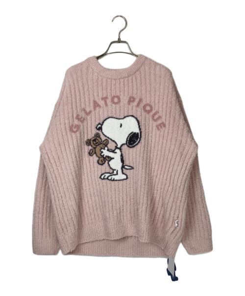 gelato pique（ジェラートピケ）gelato pique (ジェラートピケ) PEANUTS (ピーナッツ) ジャガードセットアップ ピンク サイズ:FREE 未使用品の古着・服飾アイテム