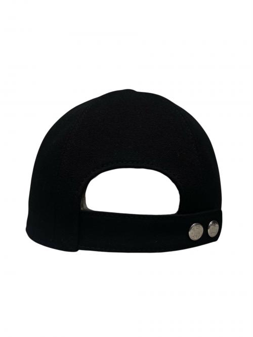 HERMES（エルメス）HERMES (エルメス) セレーナ シーシェル キャップ ブラック サイズ:57の古着・服飾アイテム