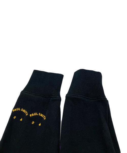 PS Paul Smith（ＰＳポールスミス）PS Paul Smith (ＰＳポールスミス) ハーフジップスウェット ブラック サイズ:Mの古着・服飾アイテム