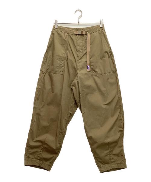 THE NORTHFACE PURPLELABEL（ザ・ノースフェイス パープルレーベル）THE NORTHFACE PURPLELABEL (ザ・ノースフェイス パープルレーベル) Ripstop Wide Cropped Pants カーキ サイズ:WMの古着・服飾アイテム