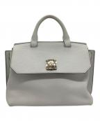 MCMエムシーエム）の古着「2WAYバッグ」｜ホワイト